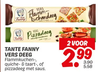 Aanbieding: Tante fanny vers deeg
