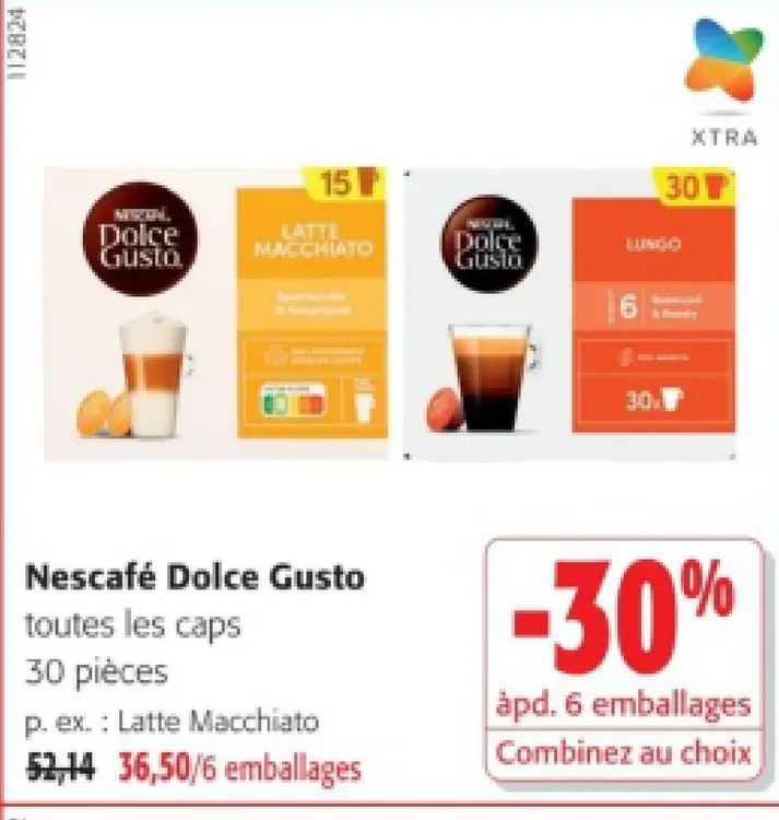 Offre: Nescafé Dolce Gusto