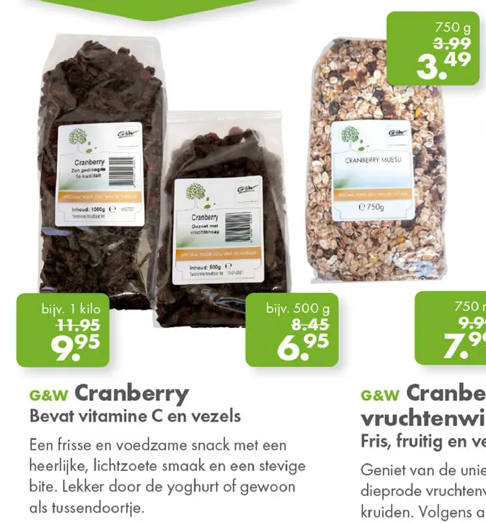 Aanbieding: Cranberry