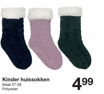 Aanbieding: Kinder huissokken