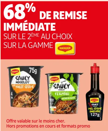 Offre: Saucy Noodles & Sauces