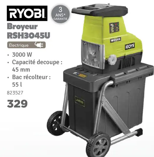 Offre: Broyeur RSH3045U
