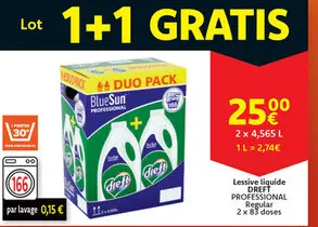 Offre: Lessive liquide