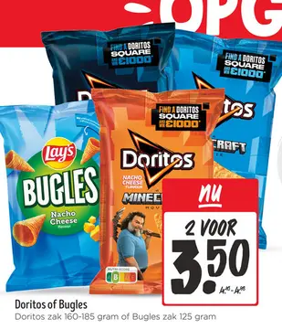 Aanbieding: Doritos of Bugles