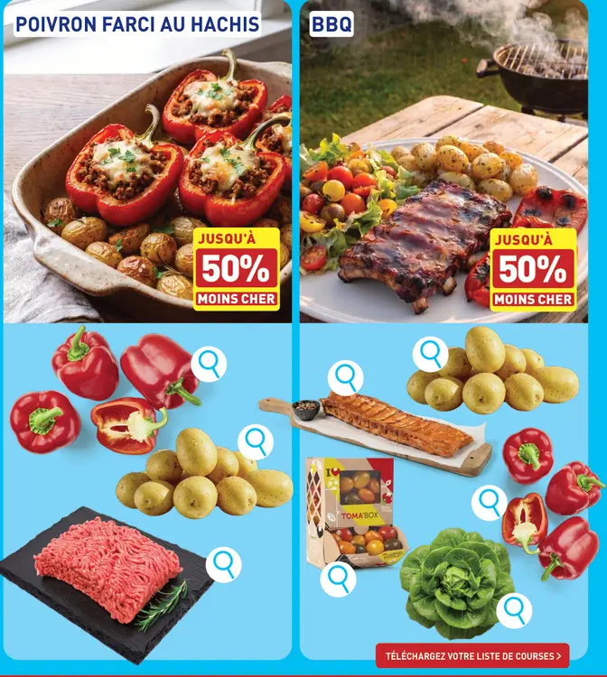 Offre: Poivron farci au hachis