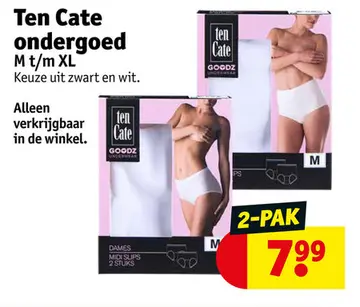 Aanbieding: Ten Cate ondergoed