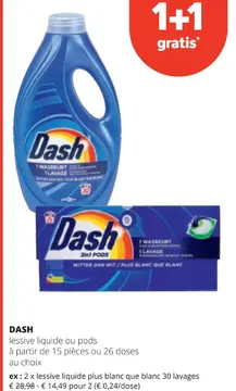 Offre: Dash