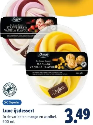 Aanbieding: Luxe ijsdessert