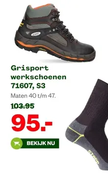 Aanbieding: Grisport werkschoenen 71607, S3