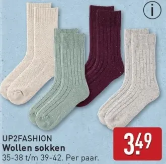 Aanbieding: Wollen sokken