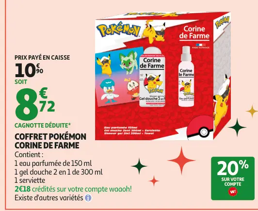 Offre: Coffret Pokémon