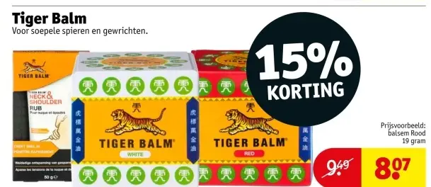 Aanbieding: Tiger Balm