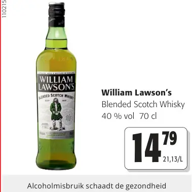 Promotie: Blended Scotch Whisky