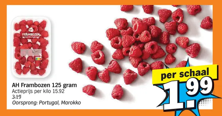 Promotie: Frambozen