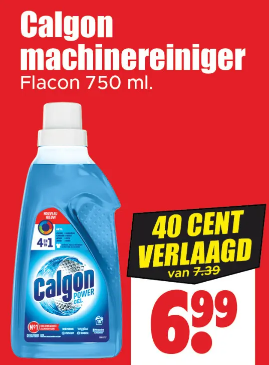 Aanbieding: Calgon machinereiniger