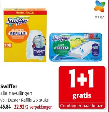 Promotie: Swiffer alle navullingen