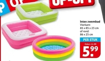Aanbieding: Intex zwembad