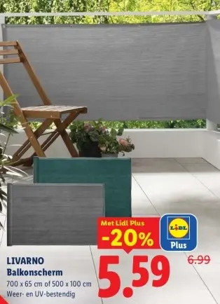 Aanbieding: Balkonscherm