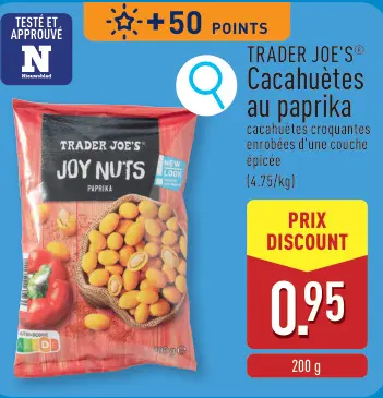 Offre: Cacahuètes au paprika
