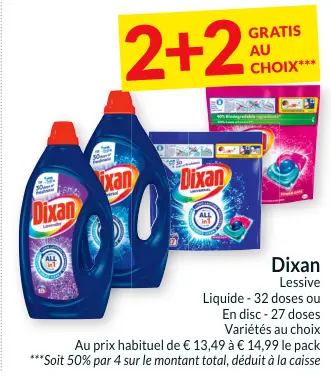Offre: Lessive