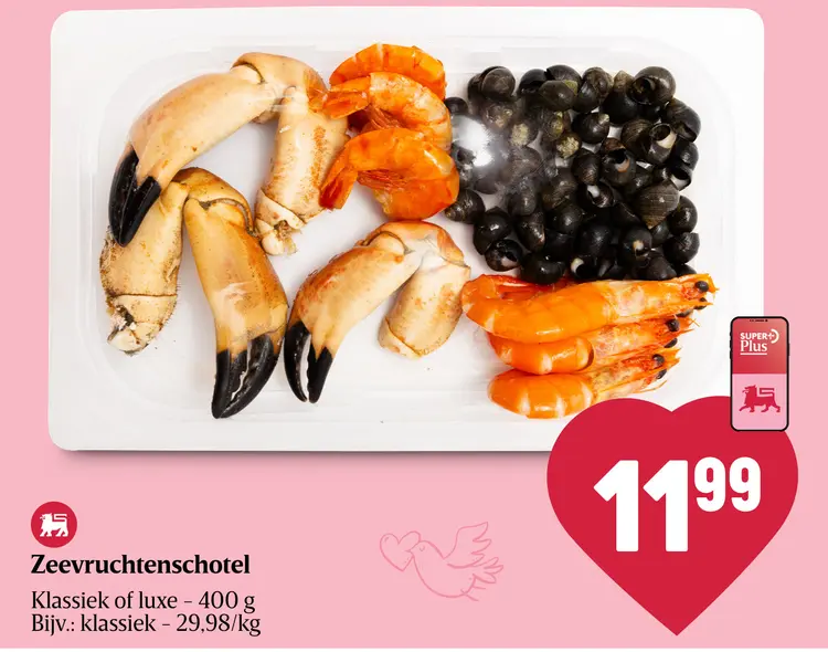 Promotie: Zeevruchtenschotel