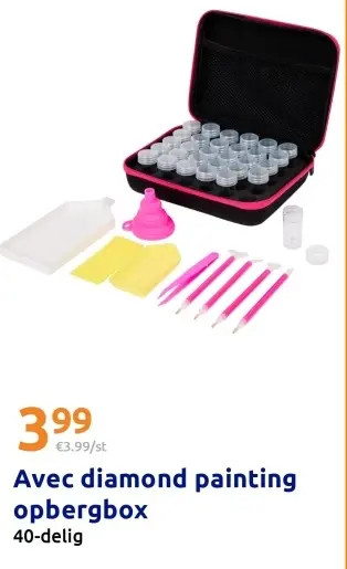 Promotie: Diamond painting opbergbox
