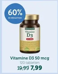 Offre: Vitamine D3 50 mcg