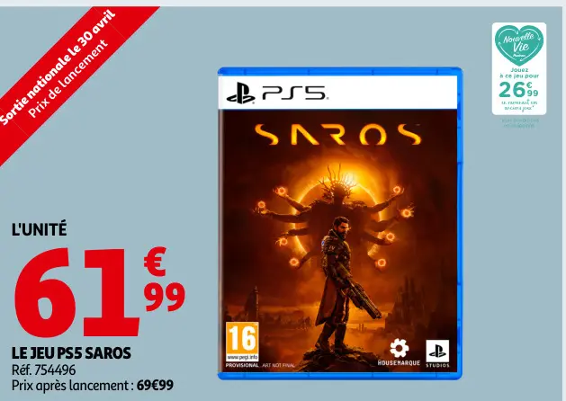 Promotie: Le jeu ps5 saros