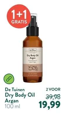 Aanbieding: Dry Body Oil Argan