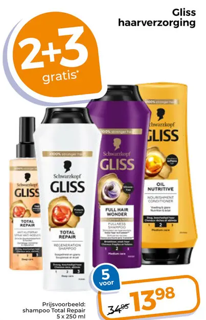 Aanbieding: Gliss haarverzorging