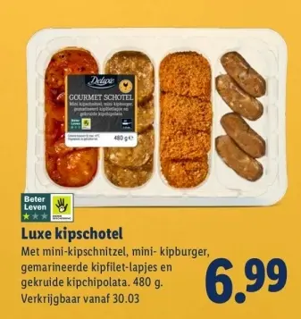 Aanbieding: Luxe kipschotel