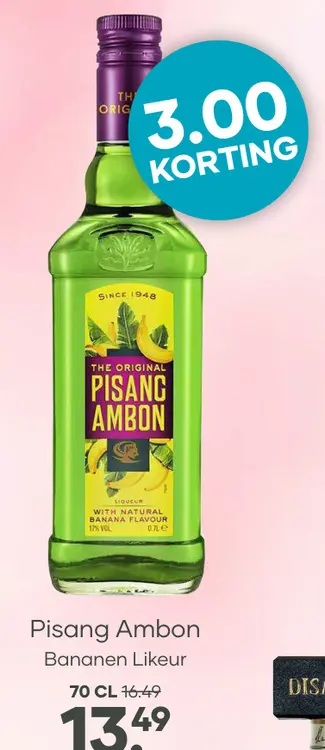 Aanbieding: Pisang Ambon