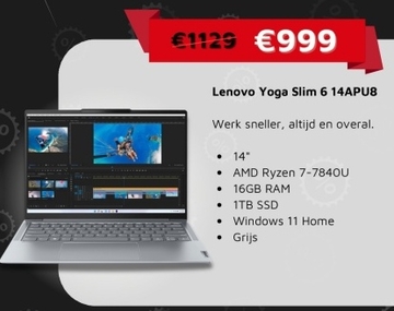 Aanbieding: Lenovo Yoga Slim 6 14APU8