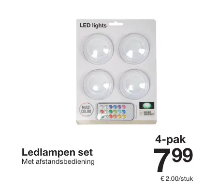 Aanbieding: Ledlampen set