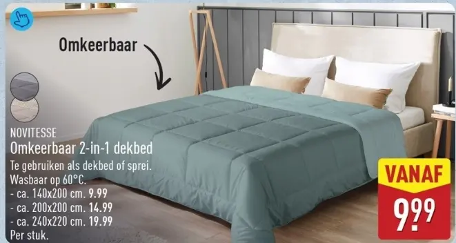 Aanbieding: Omkeerbaar 2-in-1 dekbed