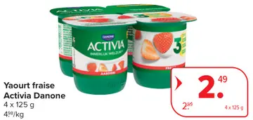 Offre: Yaourt fraise