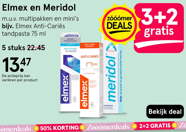 Aanbieding: Elmex en Meridol