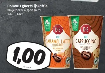 Aanbieding: Douwe Egberts Ijskoffie