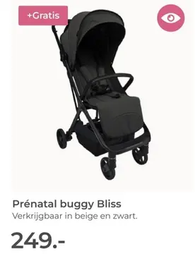 Aanbieding: Prénatal buggy Bliss