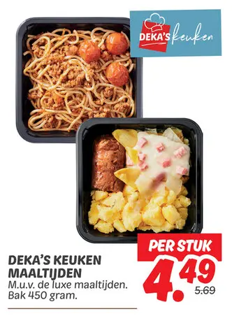 Aanbieding: Deka's Keuken maaltijden