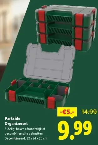 Aanbieding: Organizerset