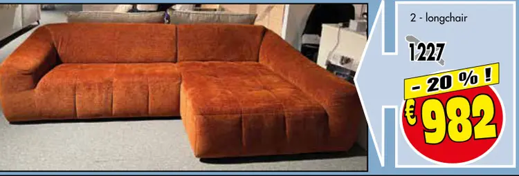 Promotie: longchair
