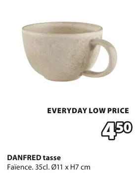Offre: DANFRED tasse