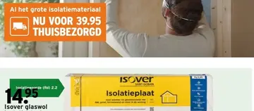 Aanbieding: Isover glaswol