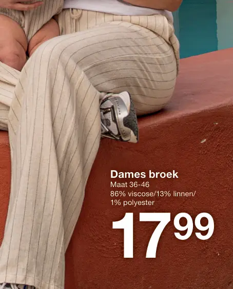 Promotie: Dames broek