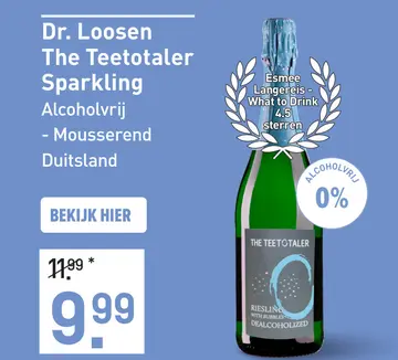 Aanbieding: Dr. Loosen The Teetotaler Sparkling