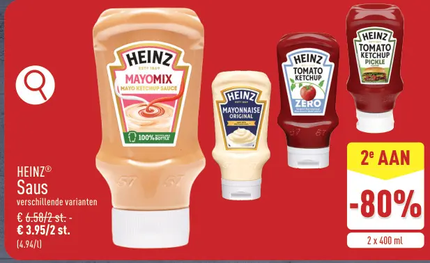Promotie: Saus