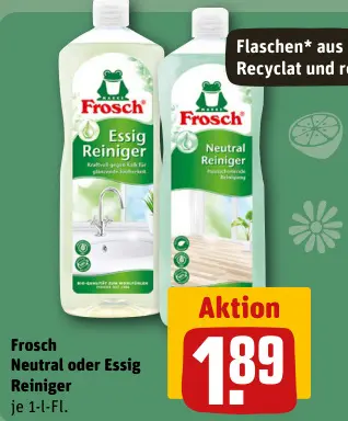 Aanbieding: Neutral oder Essig Reiniger