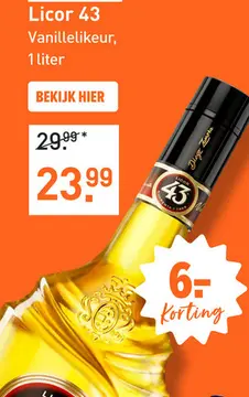 Aanbieding: Licor 43