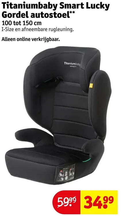 Aanbieding: Smart Lucky Gordel autostoel